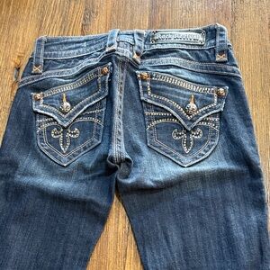 Rock Revival Dark Blue Boot Cut Jeans